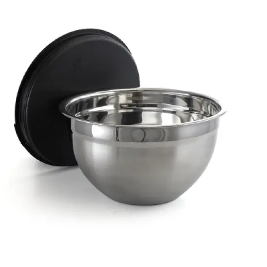 MegaChef 10 Piece Multipurpose Stackable Mixing Bowl and Lid Set image {6}
