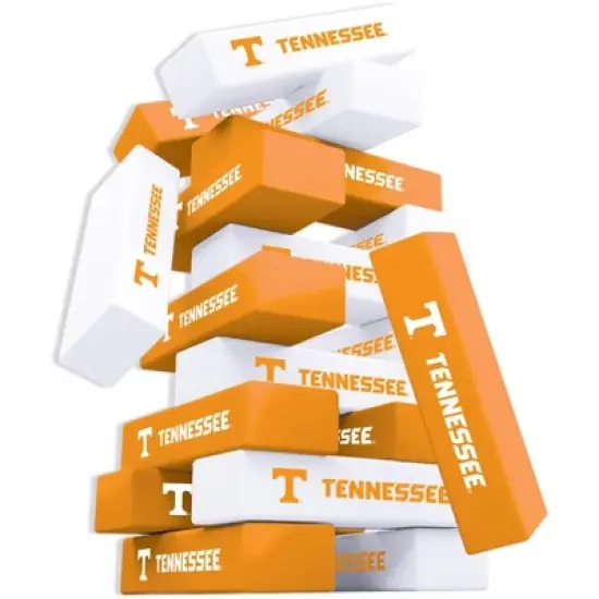 MasterPieces Real Wood Block Tumble Towers - NCAA Tennessee Volunteers image {2}