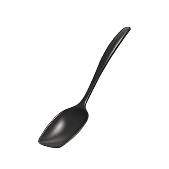 Gourmac Black 10" Melamine Serving Spoon image {2}