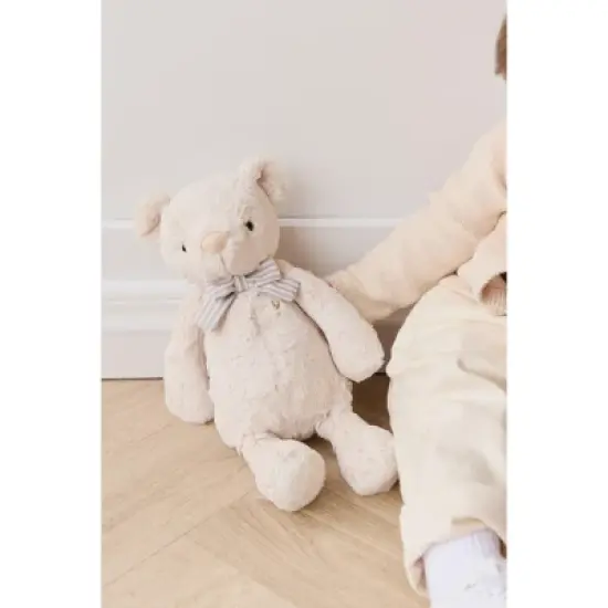 Snuggle Bunnies Stuffed Animal Georgie With Bow image {3}