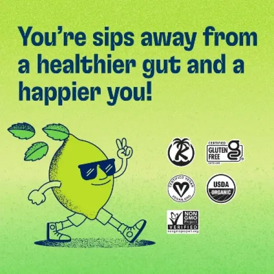 Health-Ade Mint Limeade Kombucha - 16 fl oz image {4}