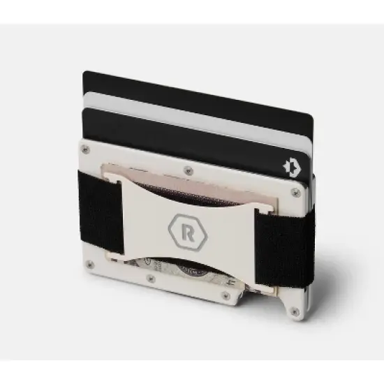 Ridge Wallet - Monaco White - Cash Strap image {4}