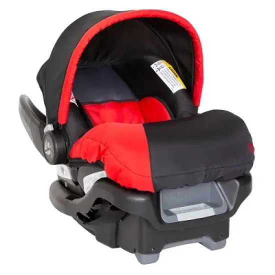 Baby Trend Ally Newborn Baby Infant Car Seat Carrier Travel System with Harness and Extra Cozy Cover for Babies Up to 35 Pounds, Mars Red image {1}