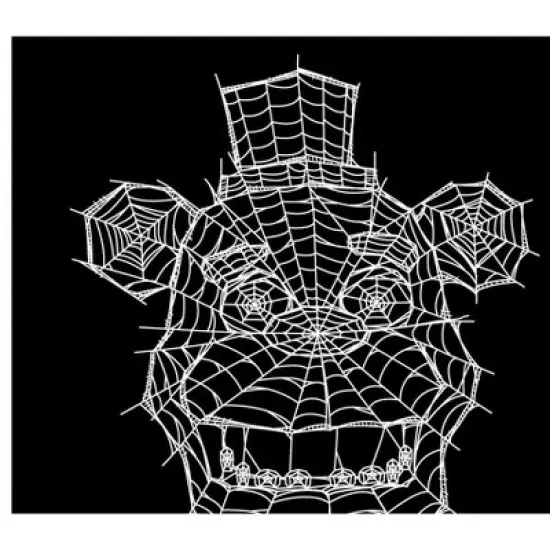 Five Nights at Freddy's Spider Web Freddy Boy's Black T-shirt image {1}