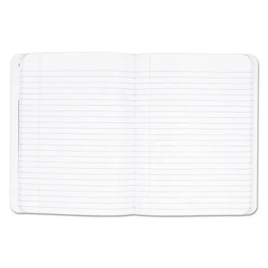 Mead Composition Book, Wide/Legal Rule, Black Cover, (100) 9.75 x 7.5 Sheets image {1}