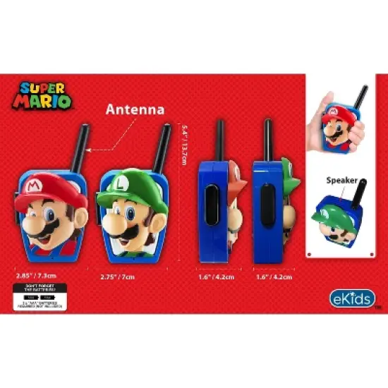 Nintendo Super Mario Walkie Talkies image {3}