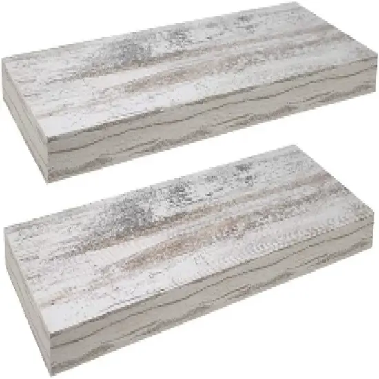 Sorbus Large Wall Mount Floating Shelf image {7}