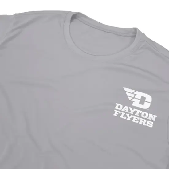 Men's University of Dayton Men's Sport Active T-Shirt Left Chest Collegiate Logo image {4}