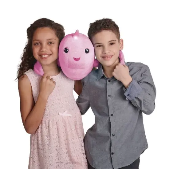 Fingerlings HUGS - Rachel (Pink Glitter) - Interactive Plush Narwhal - By WowWee image {4}