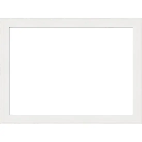 Amanti Art Vanity White Narrow Framed Dry Erase Magnetic Board image {14}