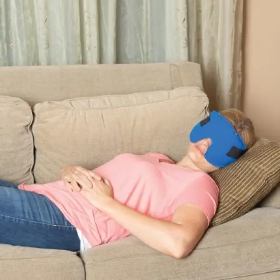 Migraine Eye Mask Hot or Cold Therapy Pack image {3}