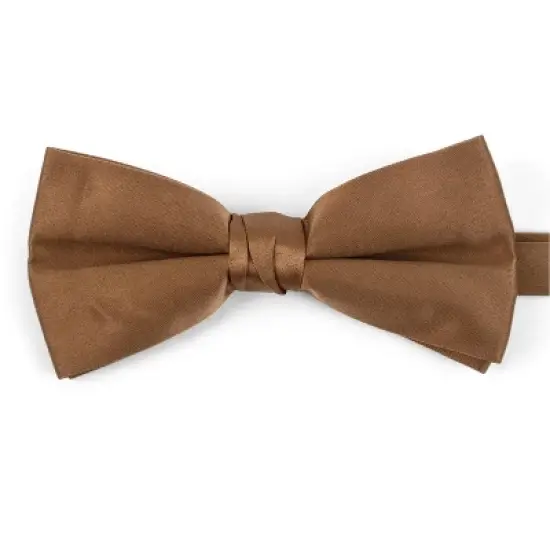 Men's Pre-tied Adjustable Length Bow Tie - Formal Tuxedo Solid Color image {46}