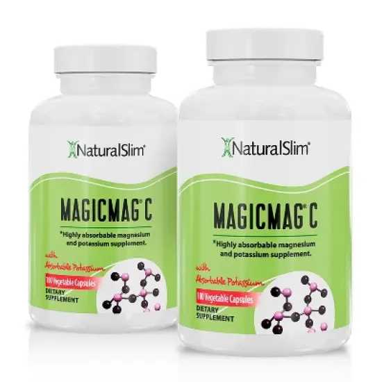 NaturalSlim MagicMag C &ndash; Anti Stress Magnesium Citrate Capsules with Potassium image {3}