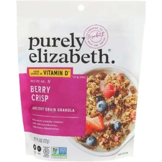 Purely Elizabeth Berry Crisp Granola - Case of 6 - 8 oz image {1}