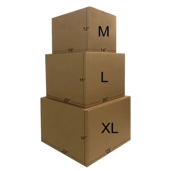 UBMOVE Smart Moving Box Kit 10 Room Kit 112 Bigger Moving Boxes, Bubble, and More image {3}