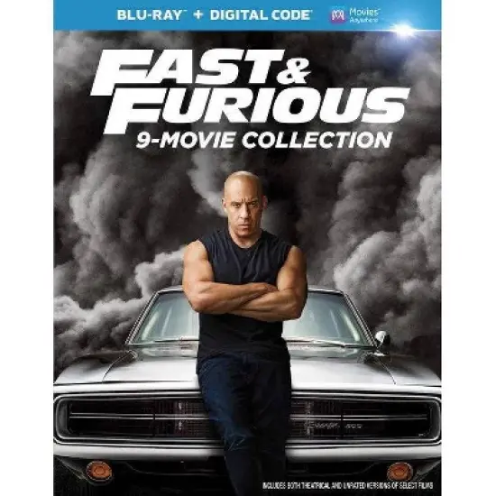 Fast & Furious 9-Movie Collection  (Blu-ray) image {1}