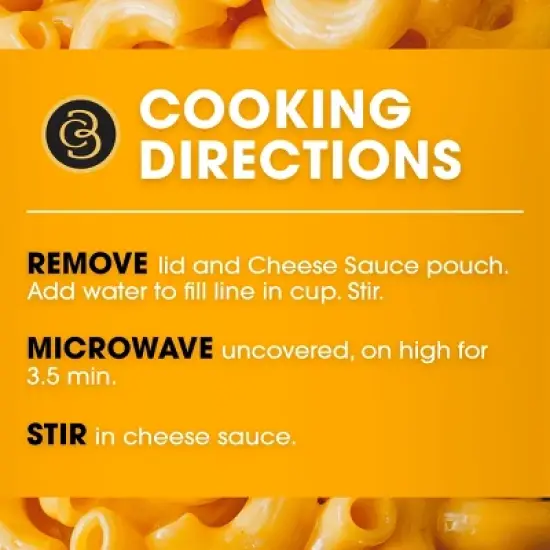 Cracker Barrel Sharp Cheddar Mac and Cheese Cups Dinner - 9.56oz/4ct image {5}