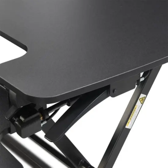 Small Ergo Height Adjustable Standing Desk Converter - True Seating image {2}