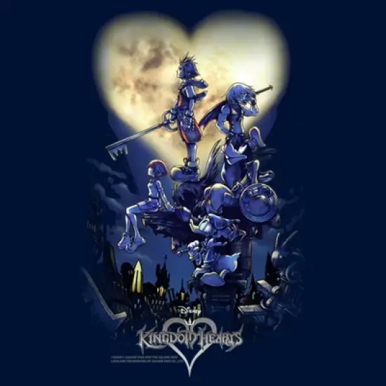Men's Kingdom Hearts 1 Box Art Sweatshirt image {1}