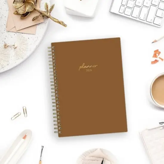 Blue Sky Weekly/Monthly 15 Months Planning Calendar and Notes 5.875"x8.625" Mocha Mousse image {12}