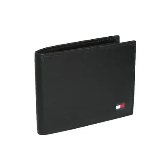 Tommy Hilfiger Men's Leather Bold Passcase Bifold Wallet image {6}