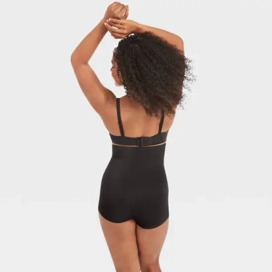 Maidenform Self Expressions Women's Shaping High-Waist Boy Shorts SE2107 image {1}