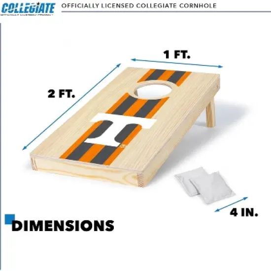 NCAA Tennessee Volunteers 1'x2' Wood Cornhole Set image {4}