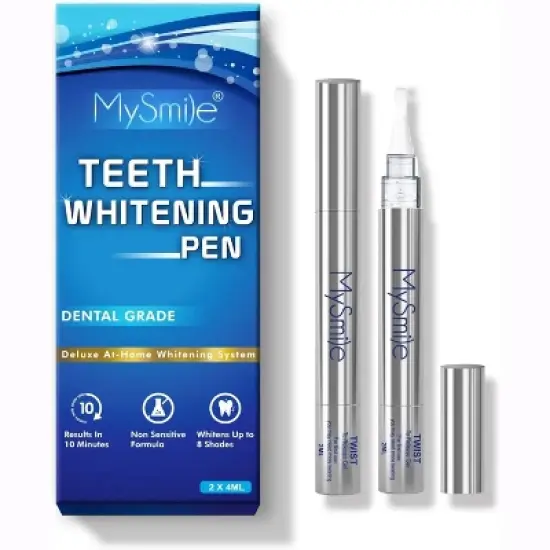 MySmile Teeth Whitening Pen Kit 14 Treatments - 2Pcs Non-Sensitive Teeth Whitening Gel Pen image {5}