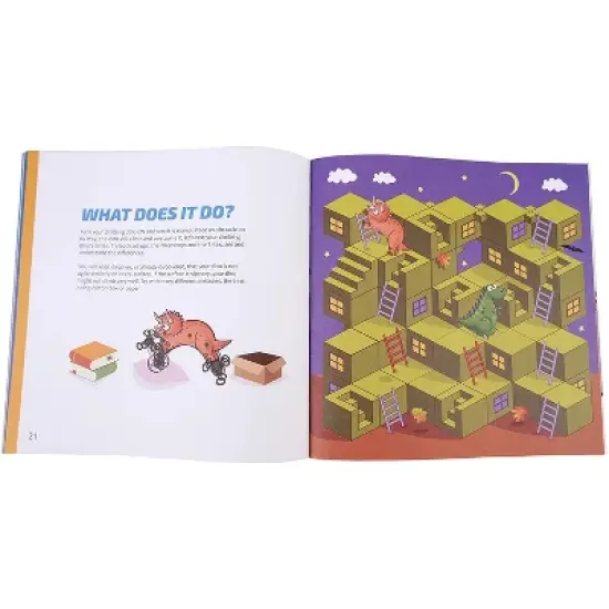 Playsteam Climbing Triceratops & Hopping T-Rex image {2}