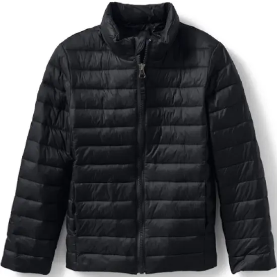 Lands' End Kids Insulated Down Alternative ThermoPlume Jacket image {6}