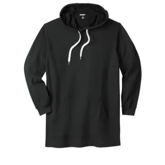 KingSize Men's Big & Tall Fleece longer-length pullover hoodie image {1}
