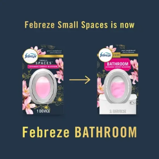 Febreze Japanese Cherry Blossom Bathroom Air Freshener image {8}