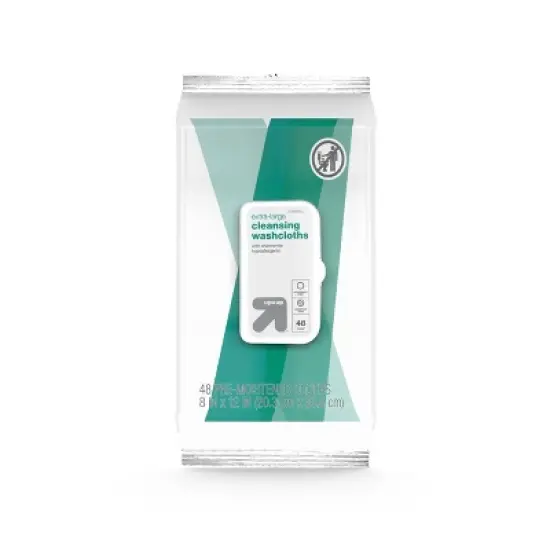 Extra Large Cleansing Cloths - 48ct - up&up&trade; image {5}
