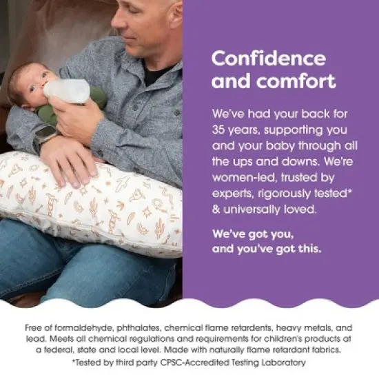 Boppy Nursing Pillow Cover - Tan Southwest image {3}