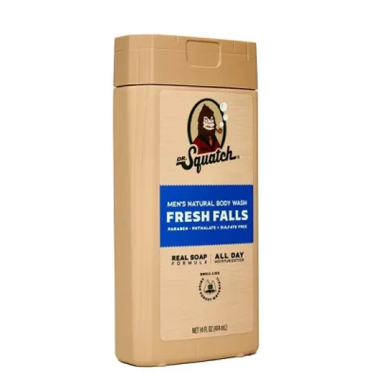 DR. SQUATCH Men's Natural Non-Exfoliating Body Wash - Fresh Falls - 14 fl oz image {3}