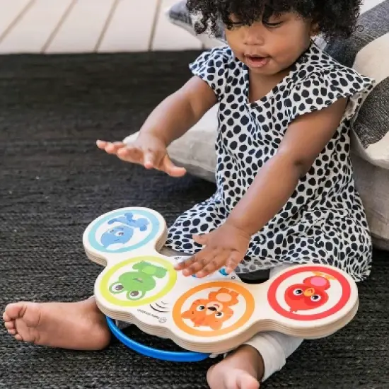 Baby Einstein Hape Magic Touch Drums Wooden Musical Toy image {4}