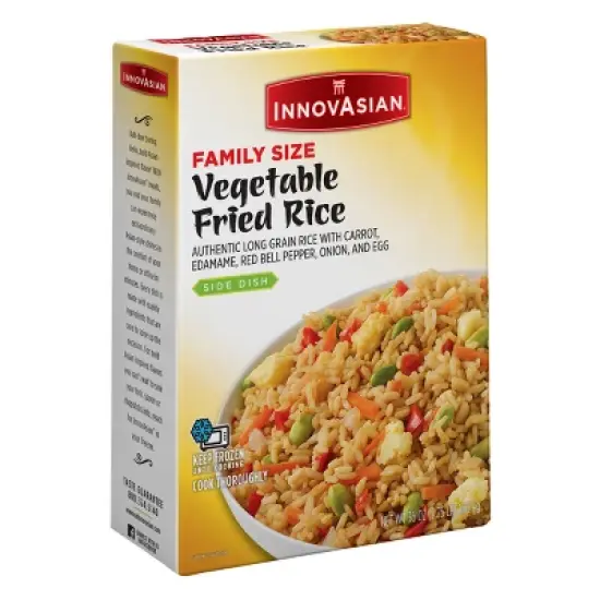 InnovAsian Frozen Family Size Vegetable Fried Rice - 36oz image {1}