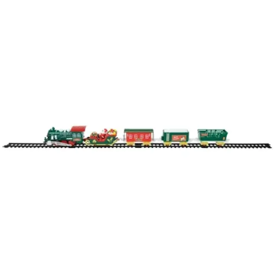 Northlight 30 Pc Battery Operated Lighted and Animated Classic Christmas Train Set with Music image {1}
