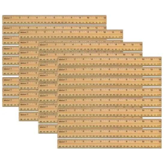 Westcott&reg; School Wood Ruler, Pack of 36 image {5}