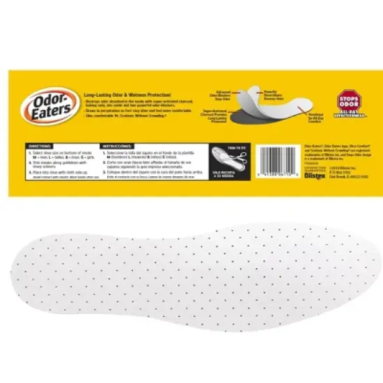 Odor-Eaters Comfort Shoe Insole - 3ct image {6}