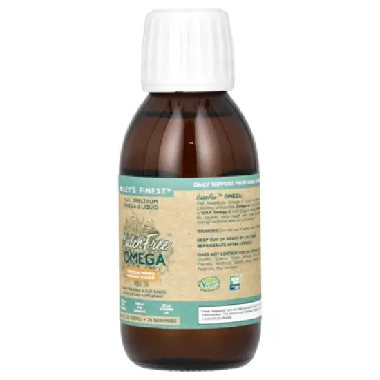 Wiley's Finest CatchFree Omega, Tropical Mango,  4.23 fl oz (125 ml) image {3}