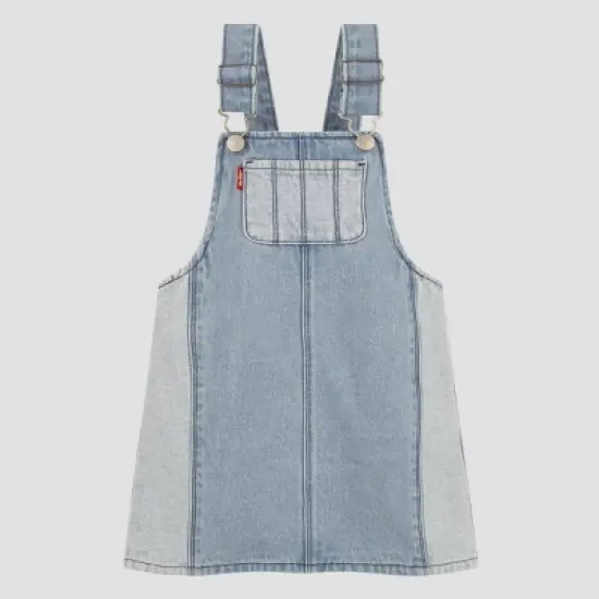 Levi's&reg; Toddler Girls' Skirtall - Blue Denim image {3}