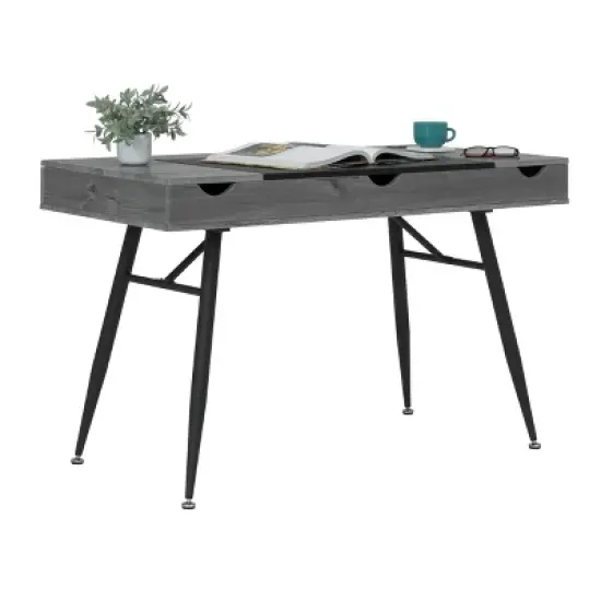 Nook Modern Office, Laptop and Writing Desk with Storage Compartments - Calico Designs image {20}