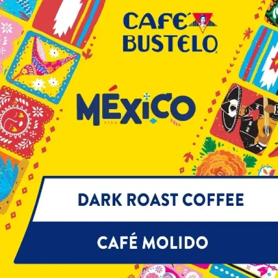 Caf&eacute; Bustelo M&eacute;xico Dark Roast Ground Coffee - 9oz image {7}