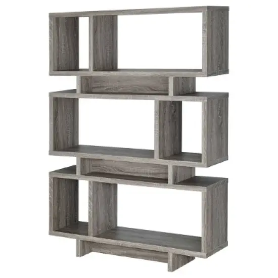 Reid 3 Shelf Bookcase - Coaster image {2}