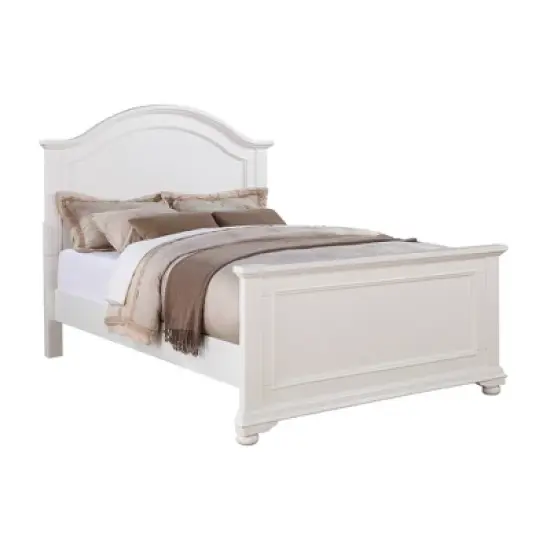 6pc Queen Addison Panel Bedroom Set Dove White - Picket House Furnishings image {1}