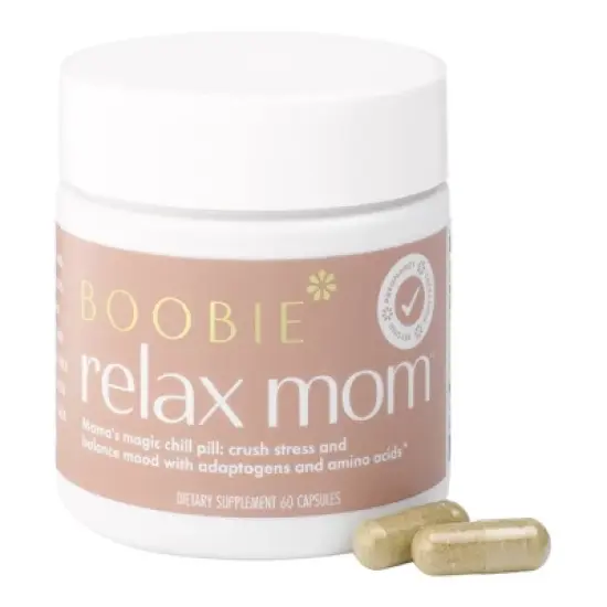 Boobie Capsule Relax Mom-Stress Support - 60ct image {9}