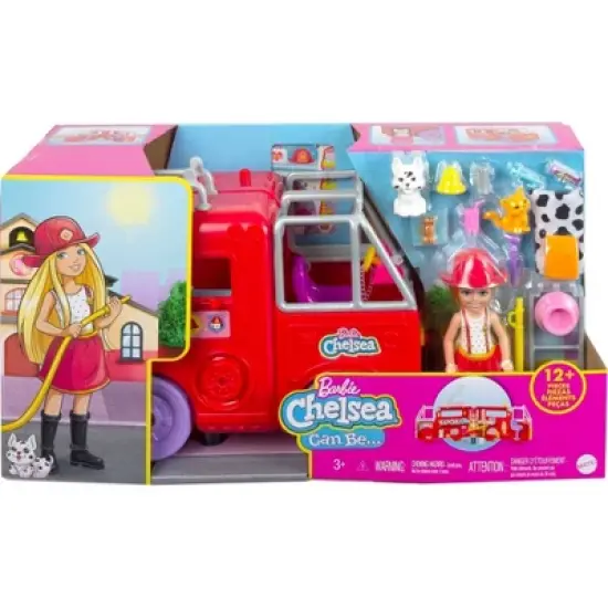 ​Barbie Chelsea Fire Truck Playset image {5}