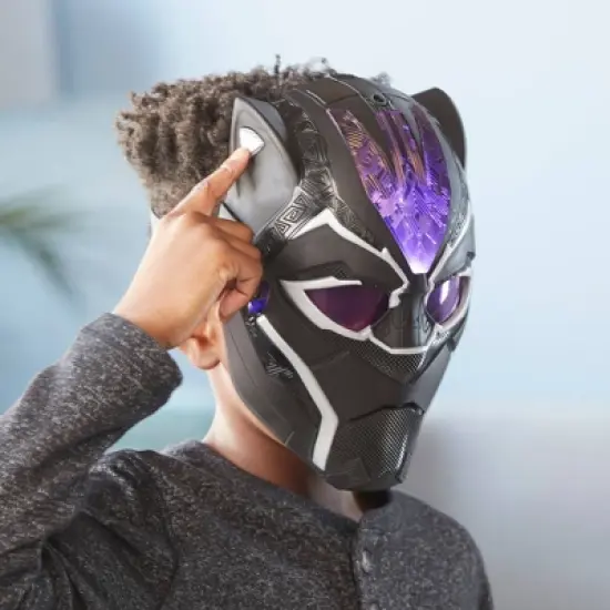 Marvel Black Panther Marvel Studios Legacy Collection Black Panther Vibranium Power FX Mask (Target Exclusive) image {8}