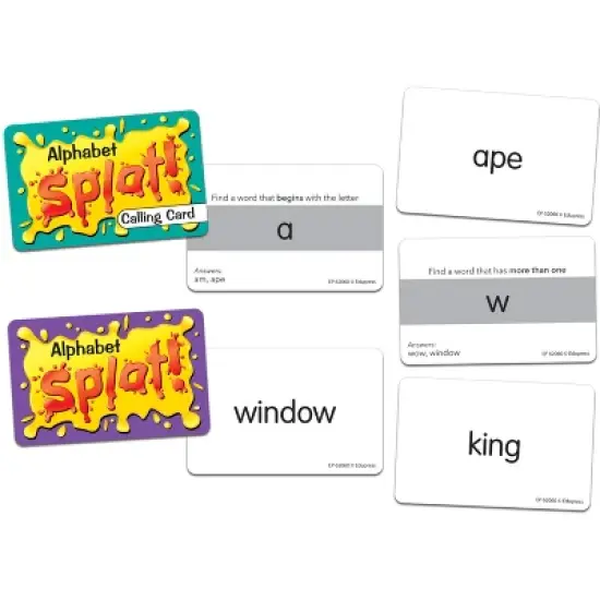 Teacher Created Resources Alphabet Splat Game image {1}